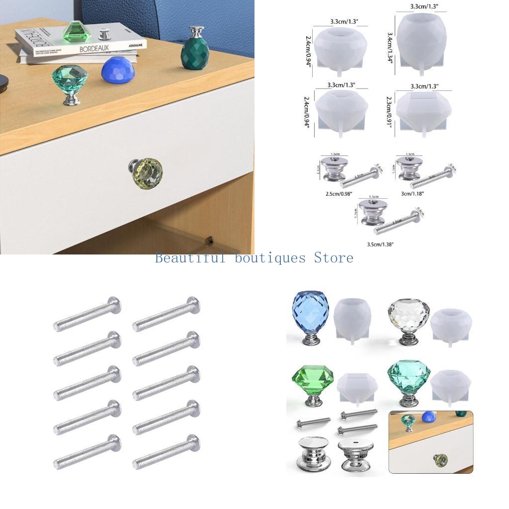 Furniture Hardware China - U4LF Cabinet Drawer Knobs Mold Diamond