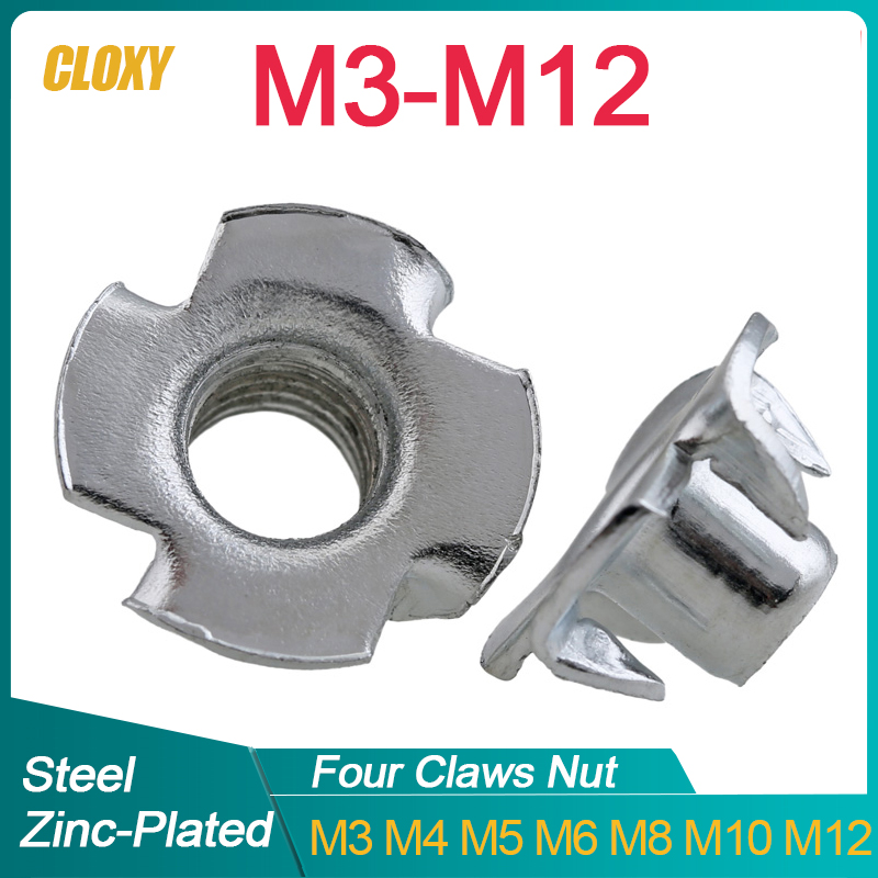 Furniture Hardware Nut - 10/ 20/ 50PCS M3 M4 M5