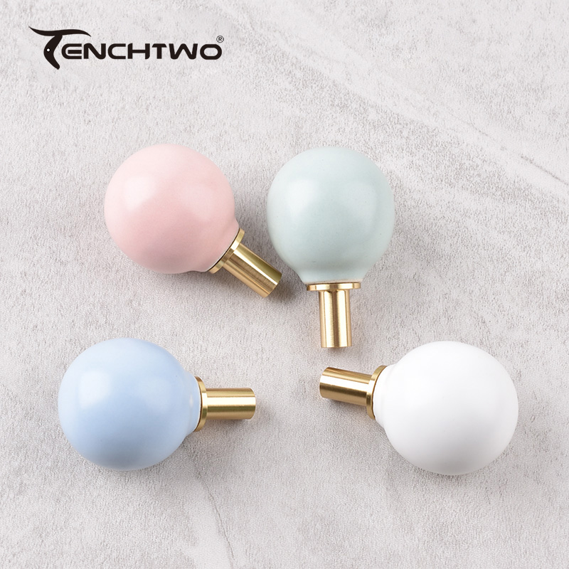 Round Ceramic Hook Clothes Han - Furniture Hardware Jig avis et prix