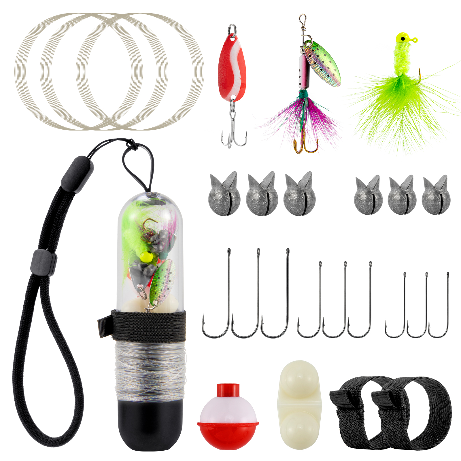 25pcs Survival Fishing Kit Poc - Furniture Hardware Jig avis et prix