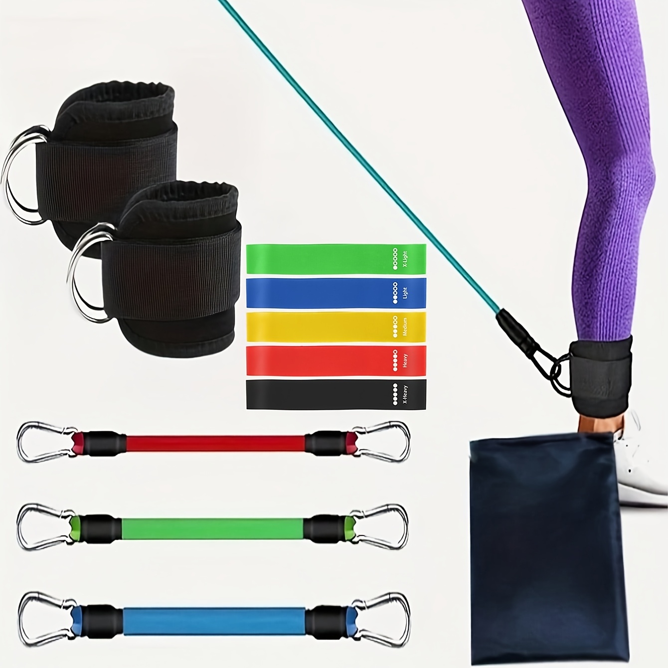 11pcs Home Gym Leg & Hip Tonin - Furniture Leg Set avis et prix