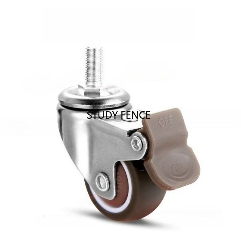 4pcs of Them M6 Screw Casters  - Office Furniture Hardware avis et prix