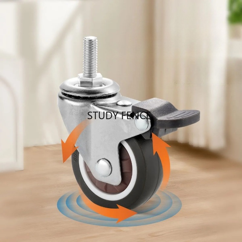 4pcs of Them M6 Screw Casters  - Office Furniture Hardware avis et prix