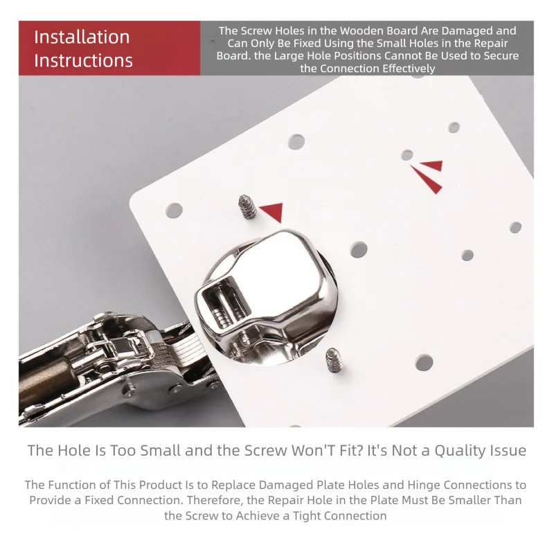 Cabinet Hinge Repair Plate Kit - Cabinet Hinge Overlay avis et prix