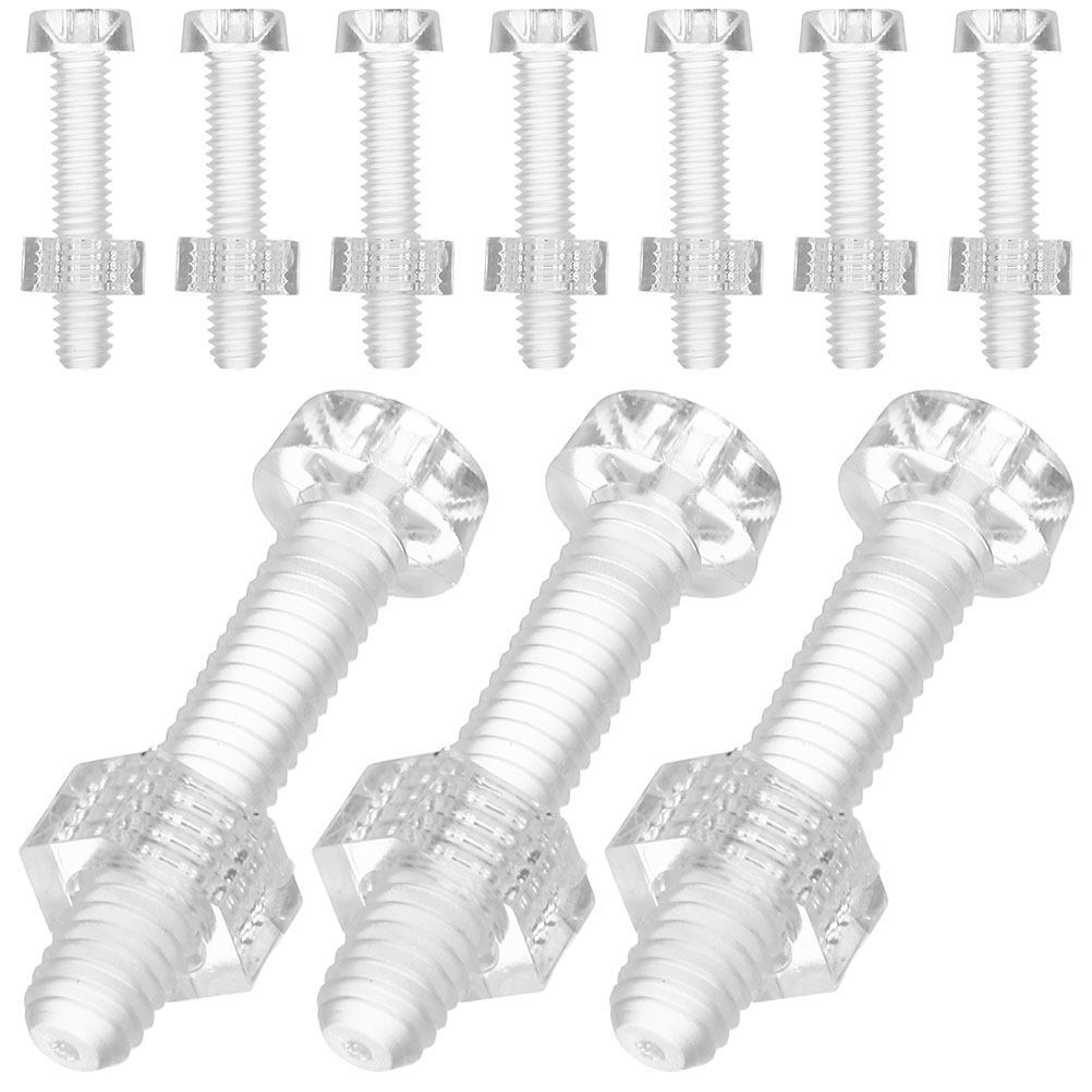 10Set Transparent Acrylic Self - Furniture Hardware Nut avis et prix