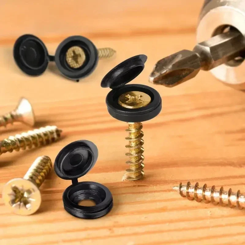 5/100PCS Hinged Plastic Screw  - Furniture Hardware Nut avis et prix