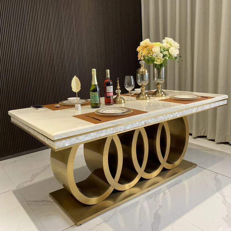 #Modern luxury rectangular mar - Furniture Leg Set avis et prix