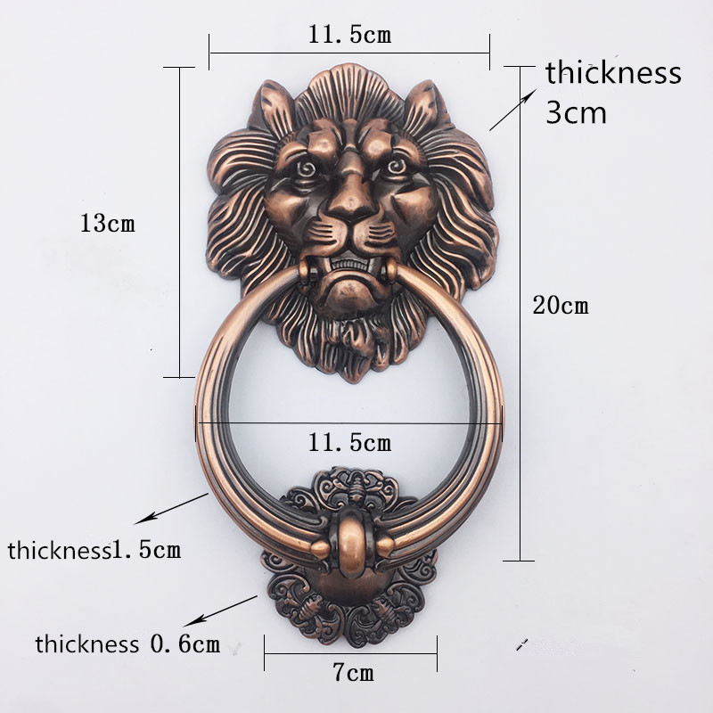 Antique Bronze Lion Head Handl - Furniture Hardware Jig avis et prix