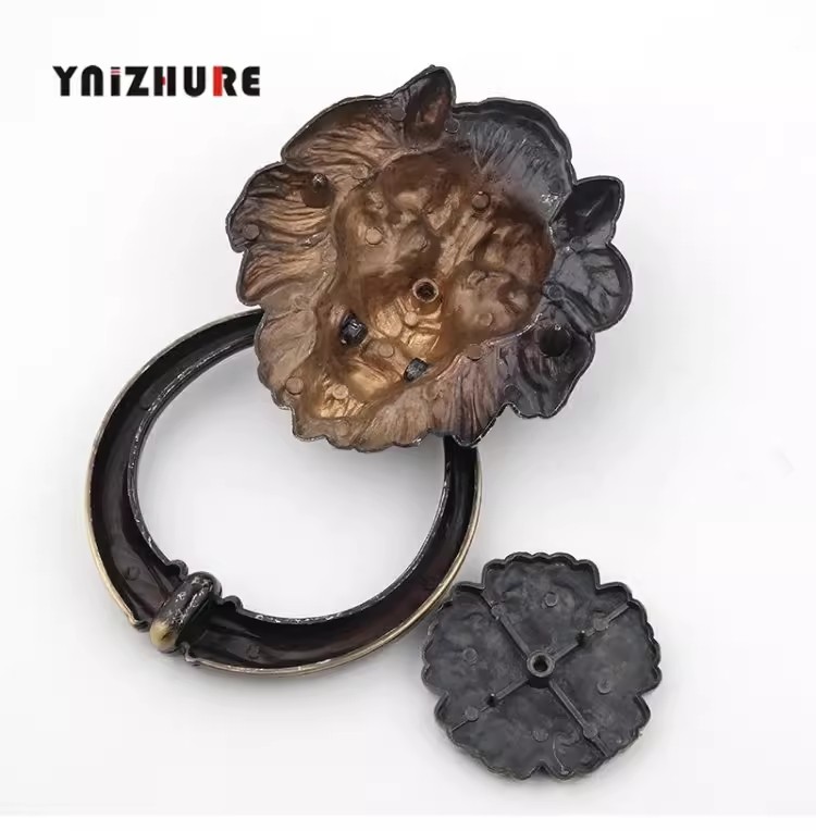 Antique Bronze Lion Head Handl - Furniture Hardware Jig avis et prix