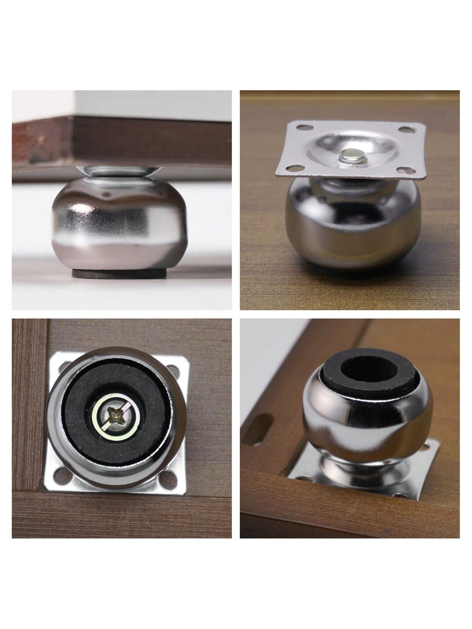 [4 pieces of metal furniture l - Furniture Leg Set avis et prix