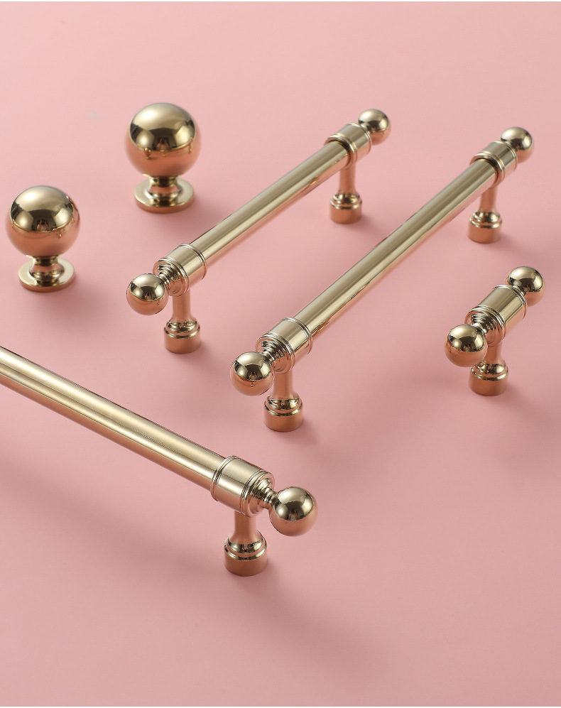 Shiny Gold Cabinet Handles Des - Furniture Hardware Wholesale avis et prix