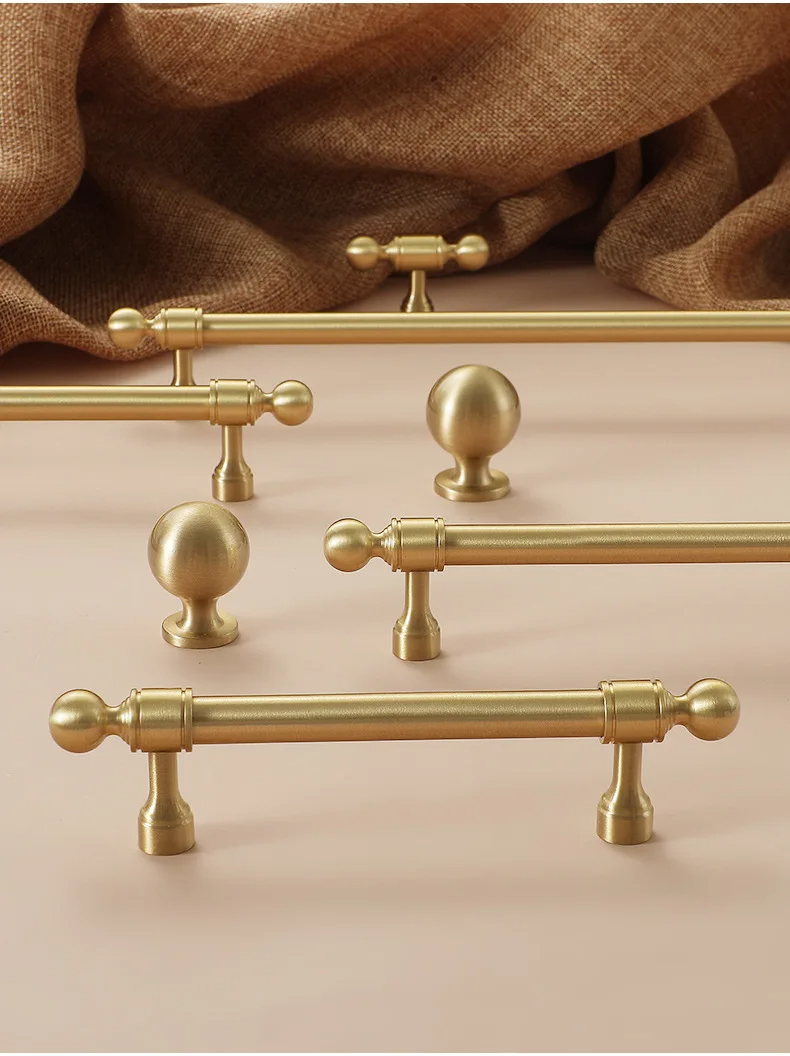 Shiny Gold Cabinet Handles Des - Furniture Hardware Wholesale avis et prix