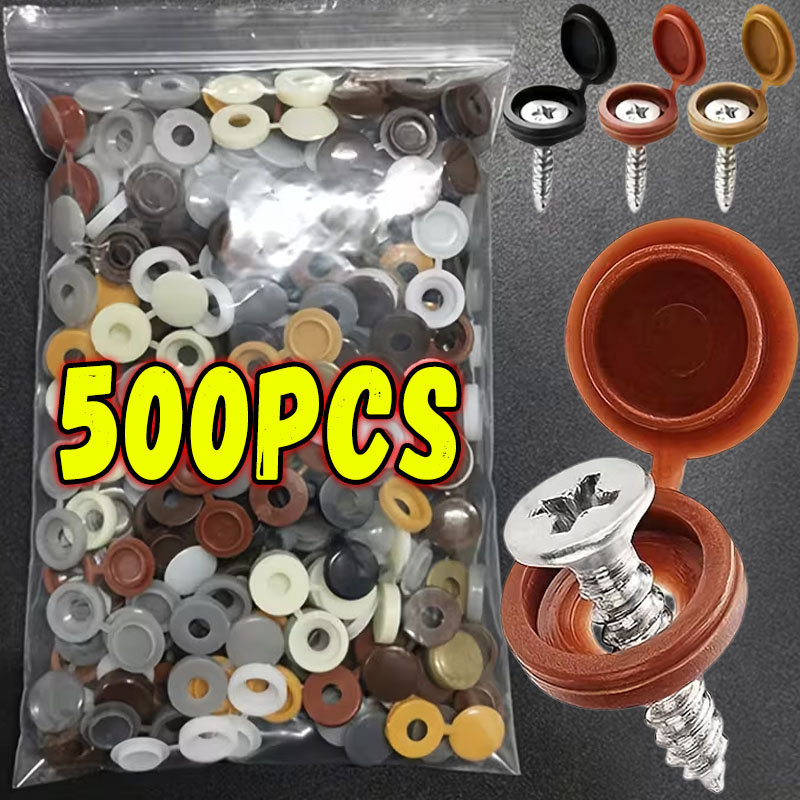 10/500pcs Nails Screw Caps Pla - Furniture Hardware Nut avis et prix