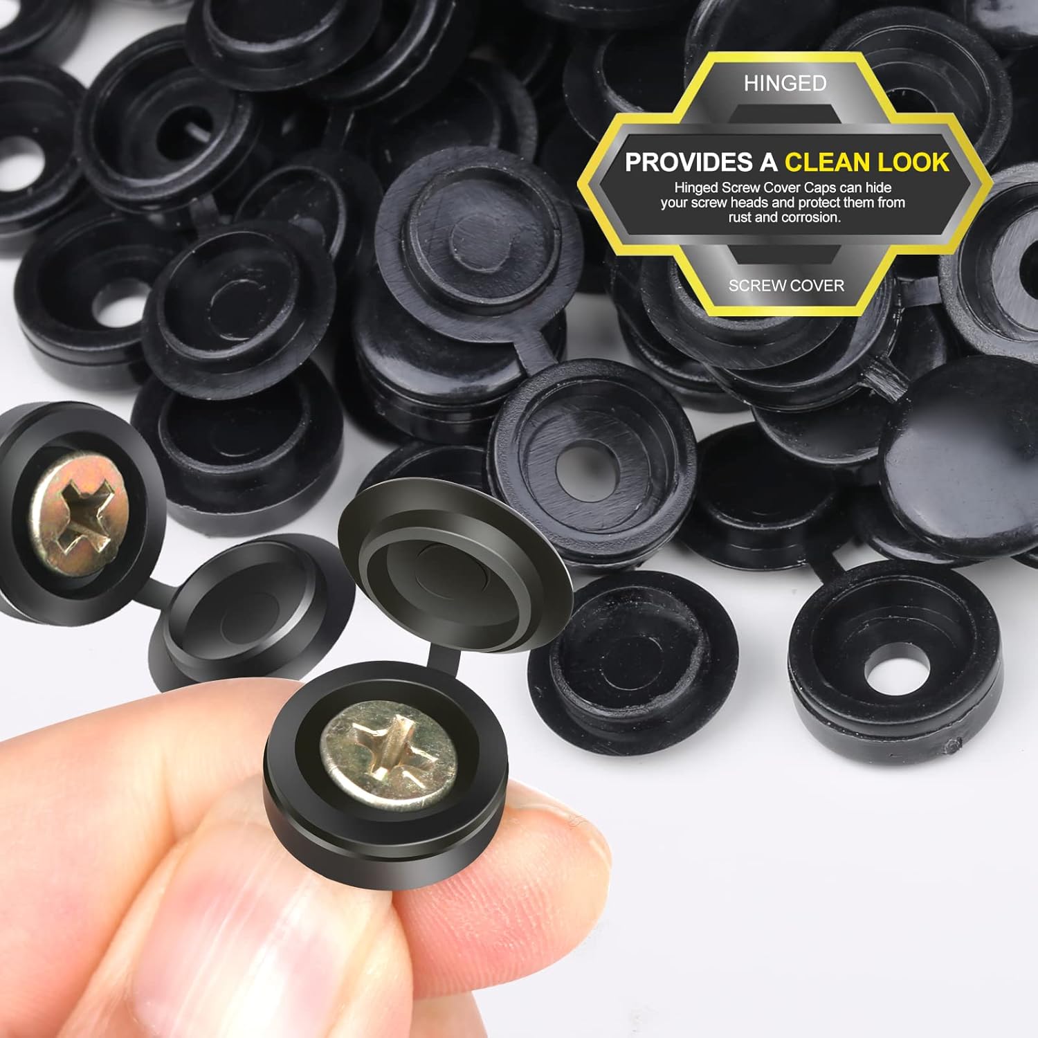 10/500pcs Nails Screw Caps Pla - Furniture Hardware Nut avis et prix