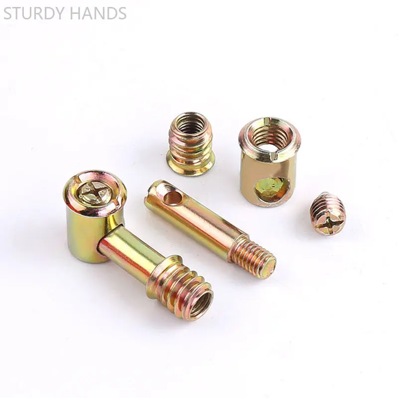 10Set Thickened 4-in-1 Connect - Furniture Hardware Nut avis et prix