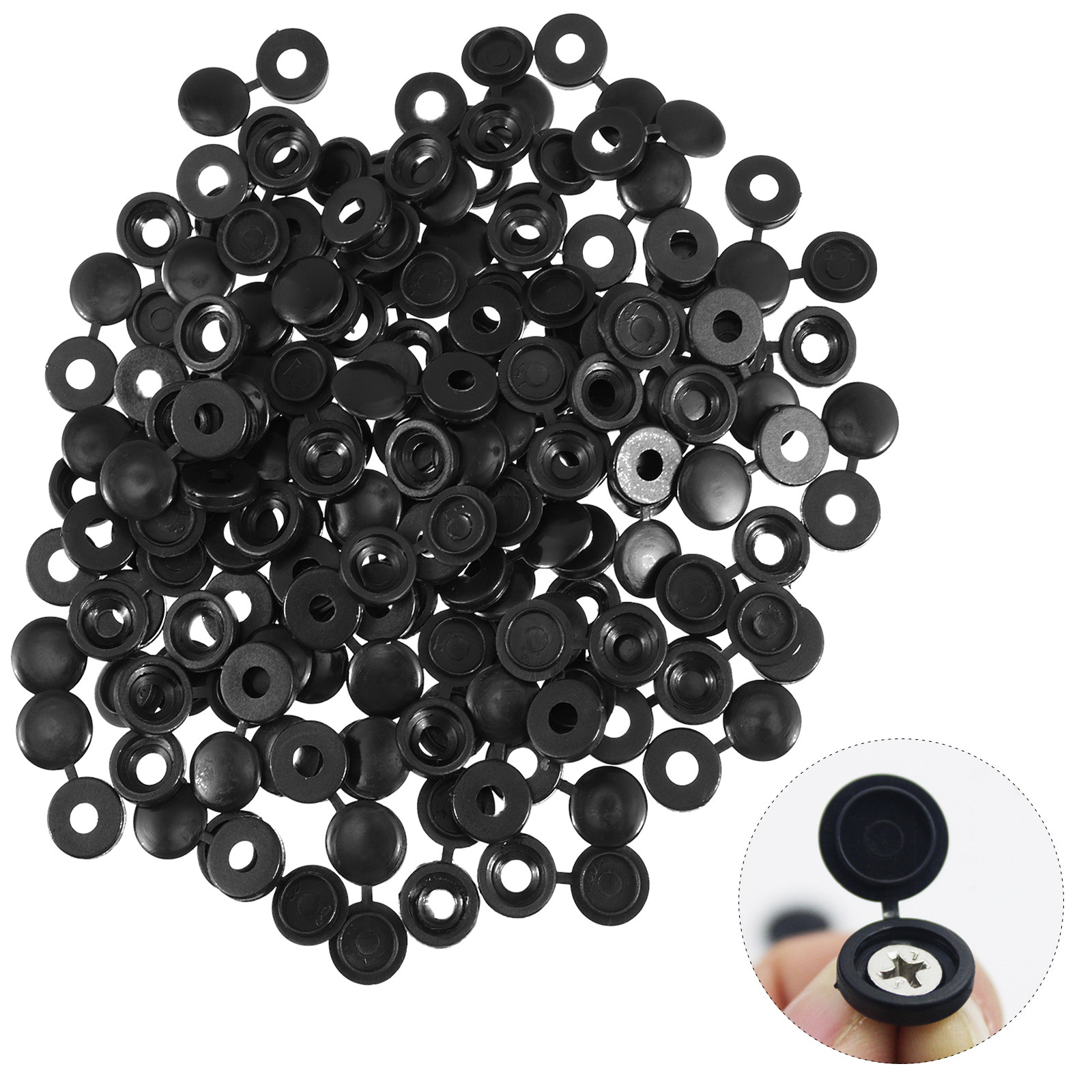 200Pcs Plastic Screw Cover Cap - Office Furniture Hardware avis et prix