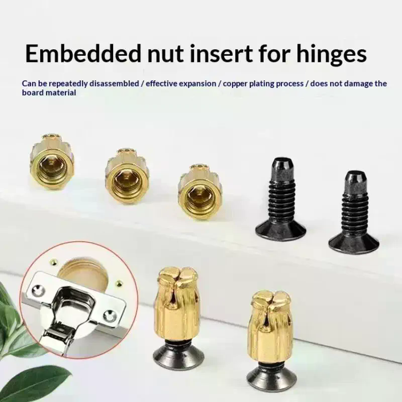 10Pcs Hinge Nut Screw Cabinet  - Furniture Hardware Nut avis et prix