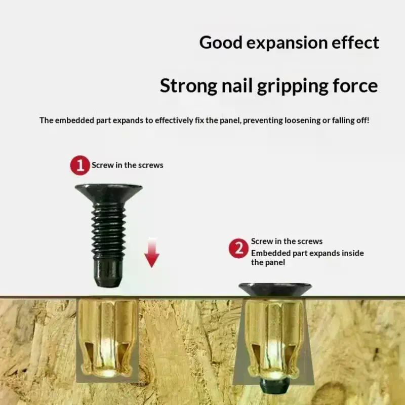 10Pcs Hinge Nut Screw Cabinet  - Furniture Hardware Nut avis et prix