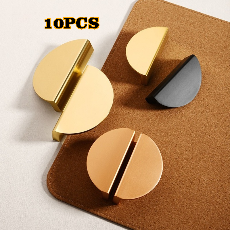 10 PCS Simple Semicircle Black - Furniture Hardware Wholesale avis et prix