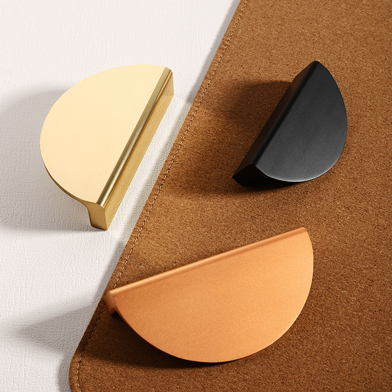 10 PCS Simple Semicircle Black - Furniture Hardware Wholesale avis et prix