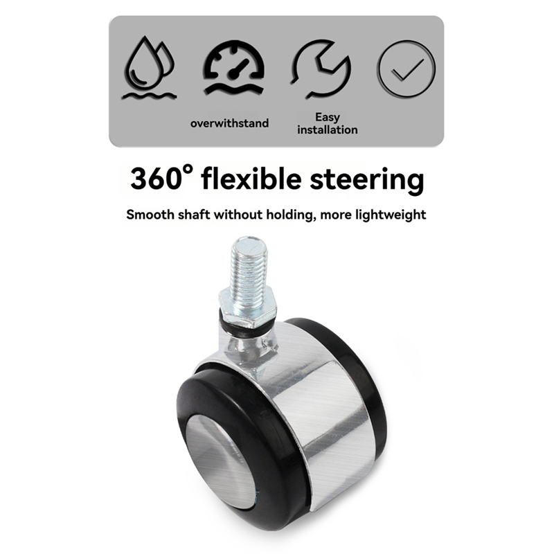 A63P Top 5-Piece 2-Inch Silent - Office Furniture Hardware avis et prix