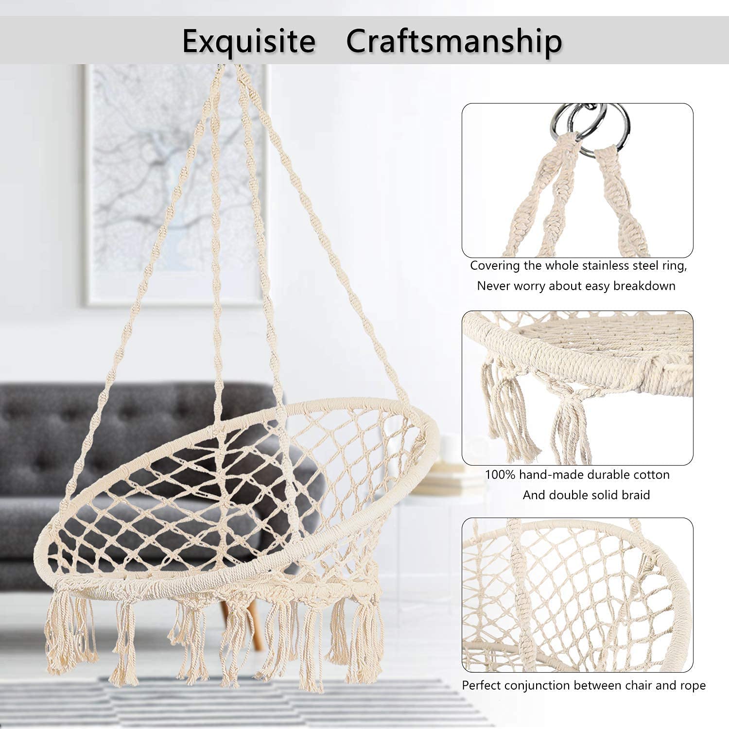 Hammock Hanging Swinging Chair - Furniture Hardware China avis et prix