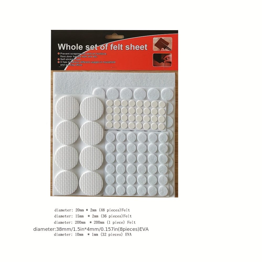 125pcs furniture felt pad set- - Furniture Leg Set avis et prix