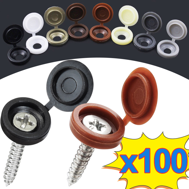 10/500pcs Screw Decorative Cap - Furniture Hardware Nut avis et prix