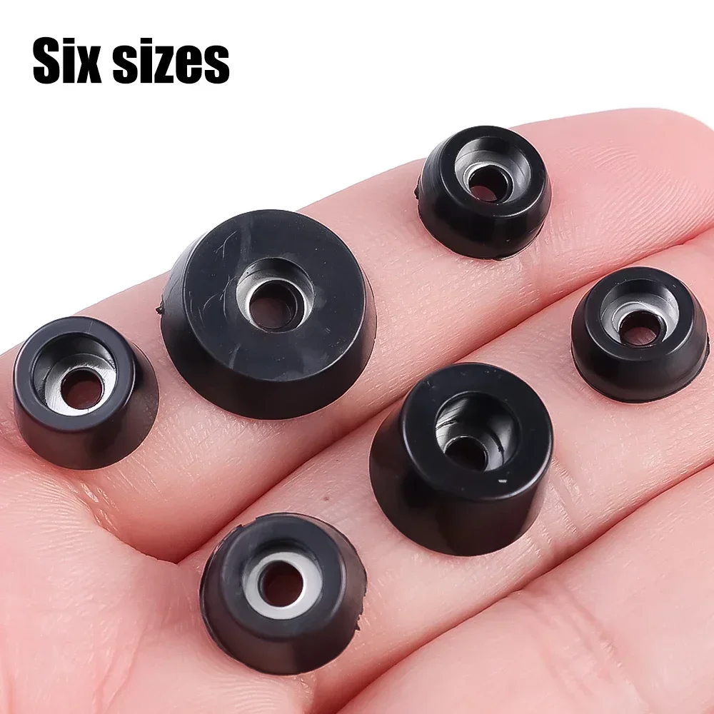 80/8Pcs Black Rubber Feet Pads - Cabinet Hinge Overlay avis et prix