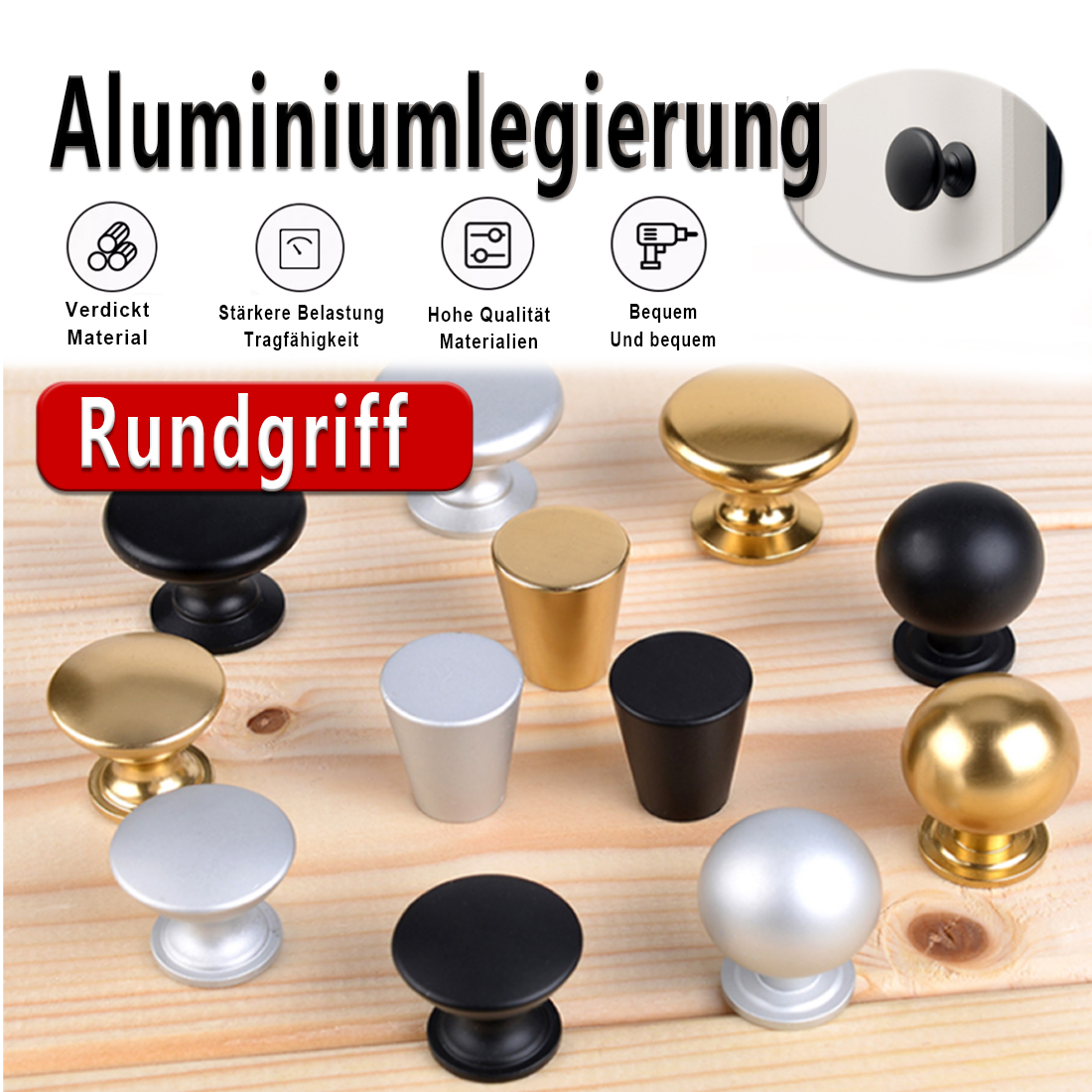 5PCS Aluminum  Kitchen Cupboar - Furniture Hardware China avis et prix