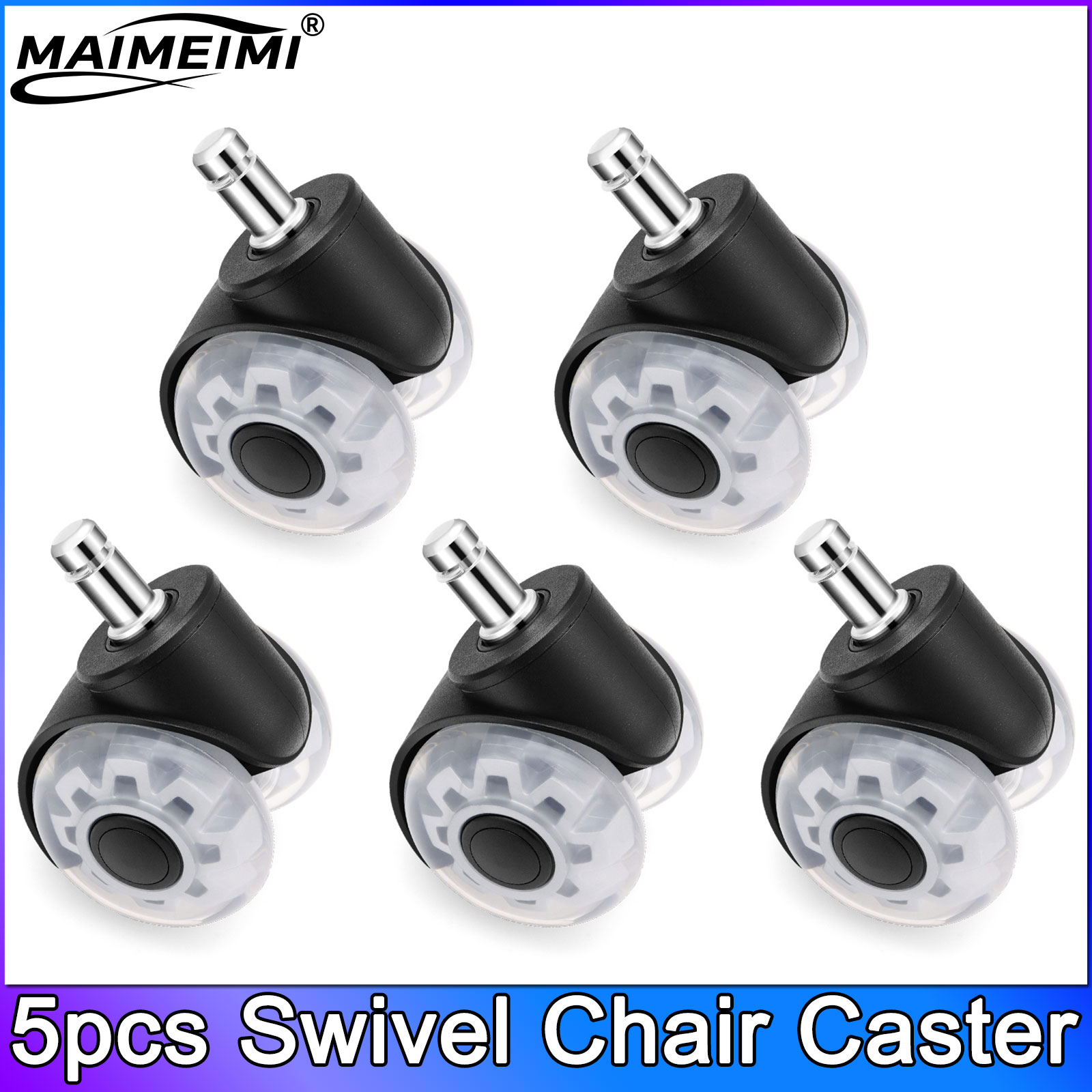 5PCS Mute Wheel Office Chair C - Office Furniture Hardware avis et prix