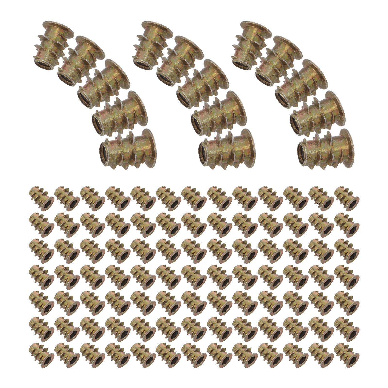 200Pcs M4x10mm Hex Socket Flan - Furniture Hardware Nut avis et prix