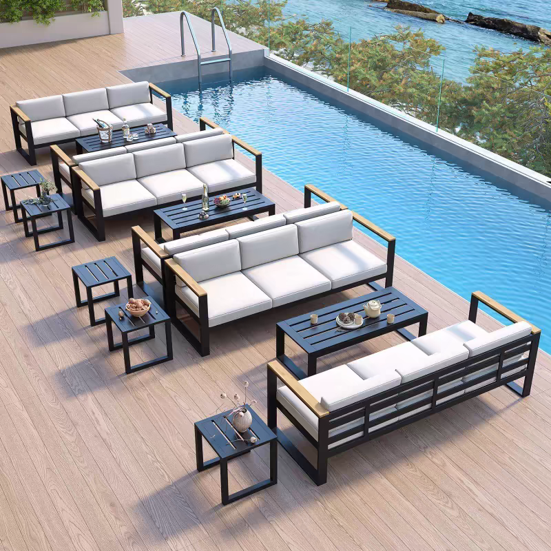 Modern Style Aluminum Patio So - Furniture Leg Set avis et prix