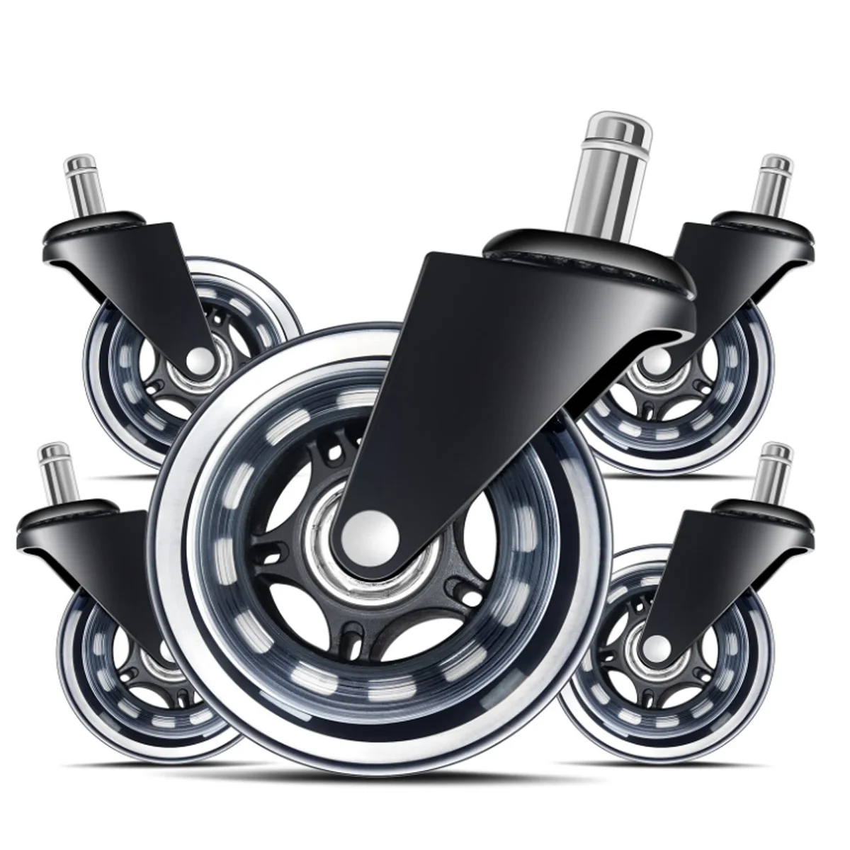 5PCS Office Chair Caster Wheel - Office Furniture Hardware avis et prix