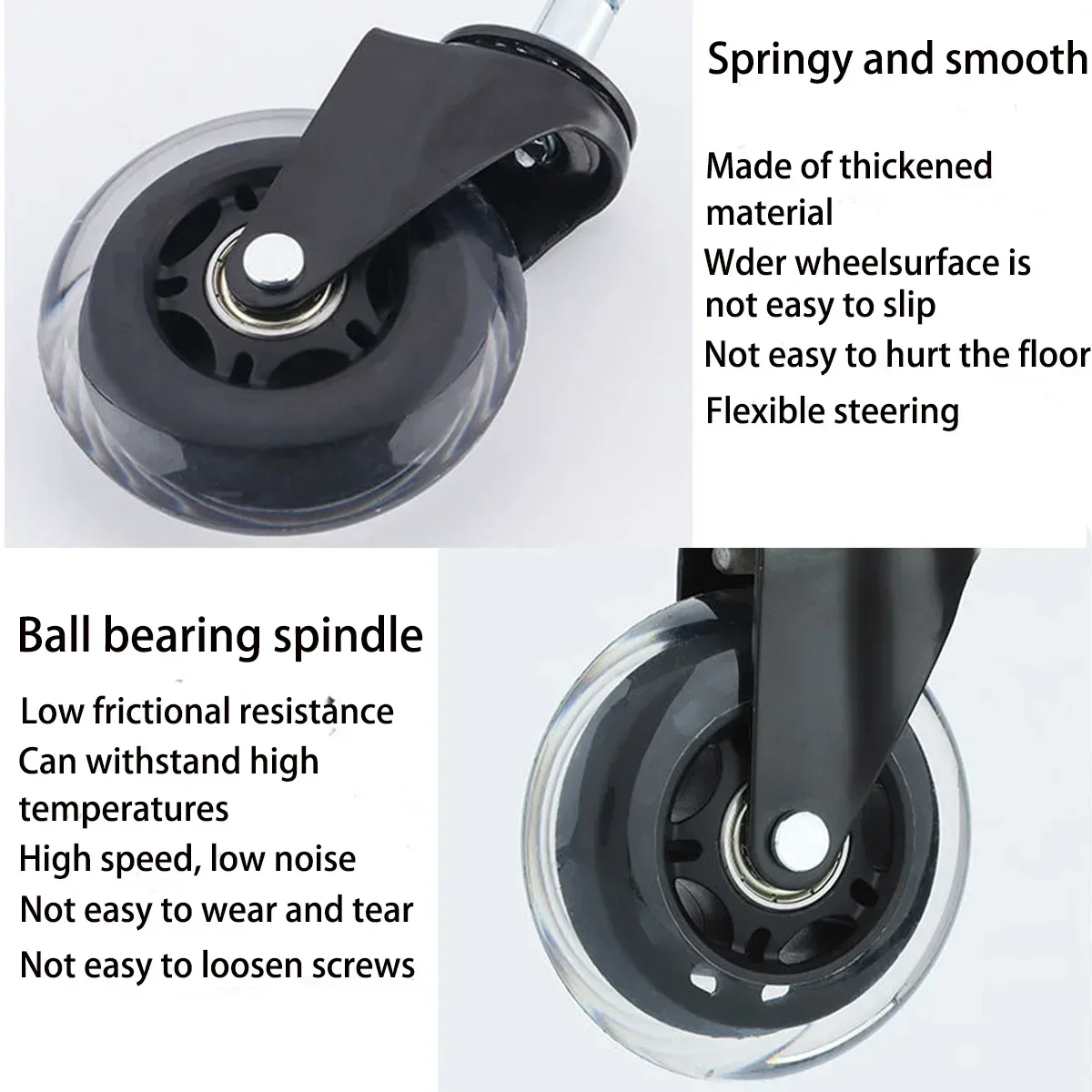 5PCS Office Chair Caster Wheel - Office Furniture Hardware avis et prix