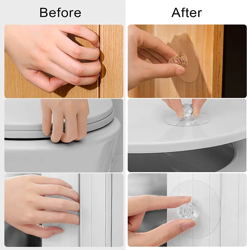 2/10Pcs Punch-free Drawer Knob - Furniture Hardware Jig avis et prix