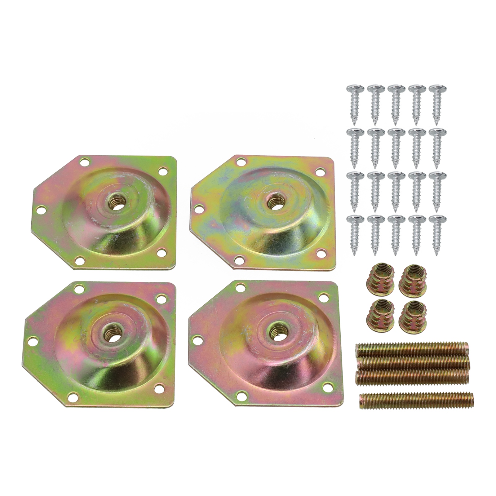 4pcs Angled Wood Legs Fixing P - Furniture Leg Set avis et prix